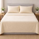 Soft Beige Double Bedsheet - DBS1988 - Image 5