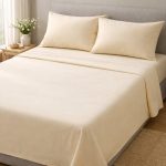 Soft Beige Double Bedsheet - DBS1988 - Image 4